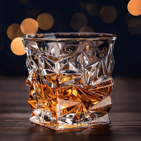 Doca Premium Japon Kristal Kesim Vayu Viski Bardağı