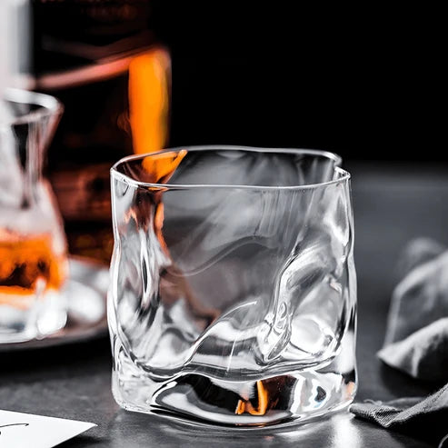 Doca Premium Japon Kristal Kesim Hoshi Viski Bardağı