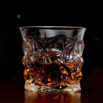 Doca Premium Japon Kristal Kesim Vayu Viski Bardağı